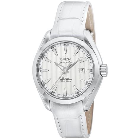 omega seamaster ladies white|pre owned ladies omega seamaster.